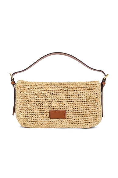 Staud Harlow Raffia Shoulder Bag | Thumbnail 3 Staud Harlow Raffia Shoulder Bag | Thumbnail 3
