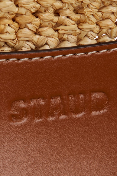 Staud Harlow Raffia Shoulder Bag | Thumbnail 6 Staud Harlow Raffia Shoulder Bag | Thumbnail 6