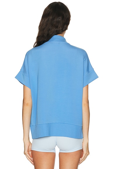 Varley Ritchie Half Zip Short Sleeve Sweatshirt | Thumbnail 3