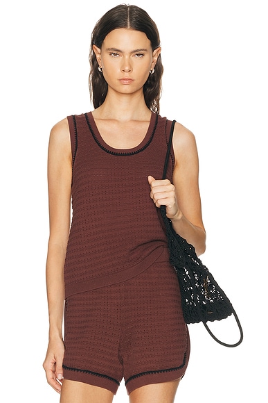 Varley Gideon Knit Tank Top