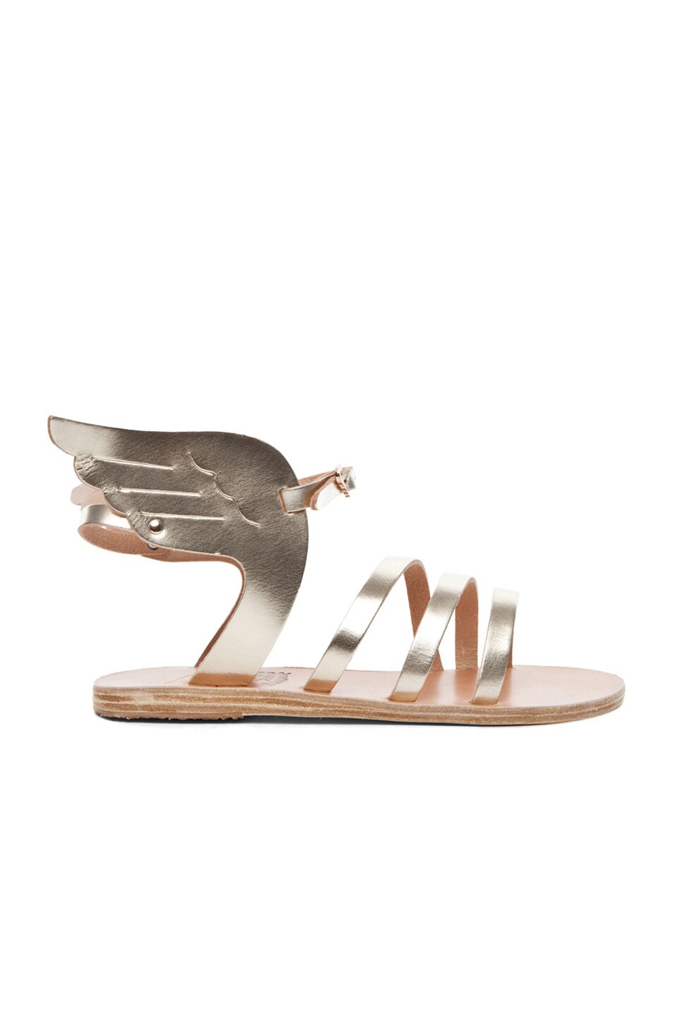 Image 1 of Ancient Greek Sandals Ikaria Sandals in Platinum