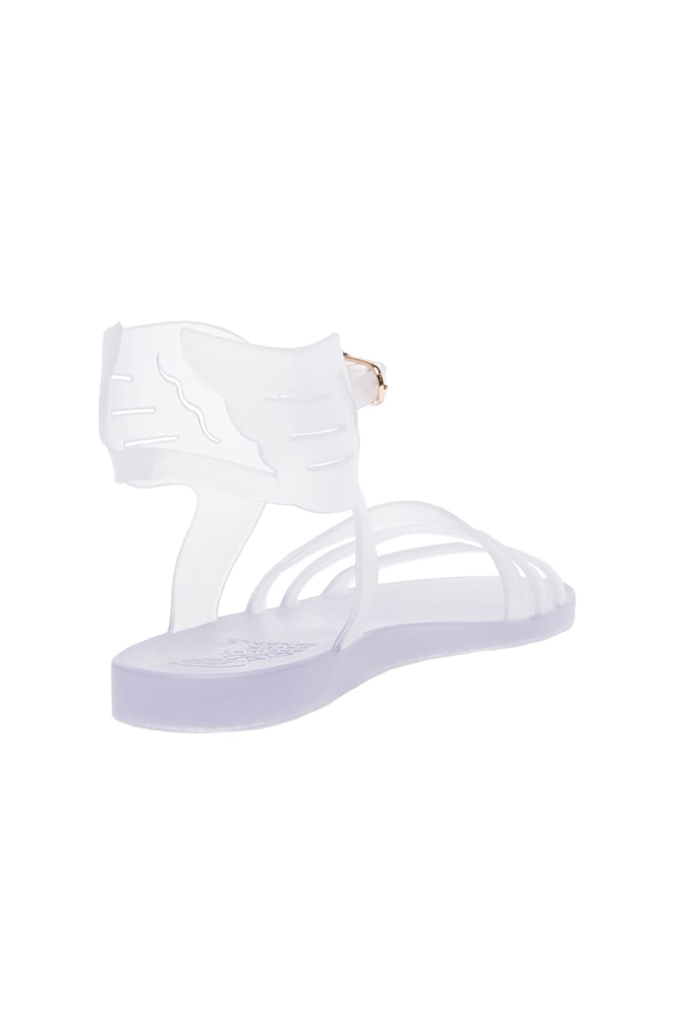 Image 3 of Ancient Greek Sandals Ikaria Sandals in Clear Rubber