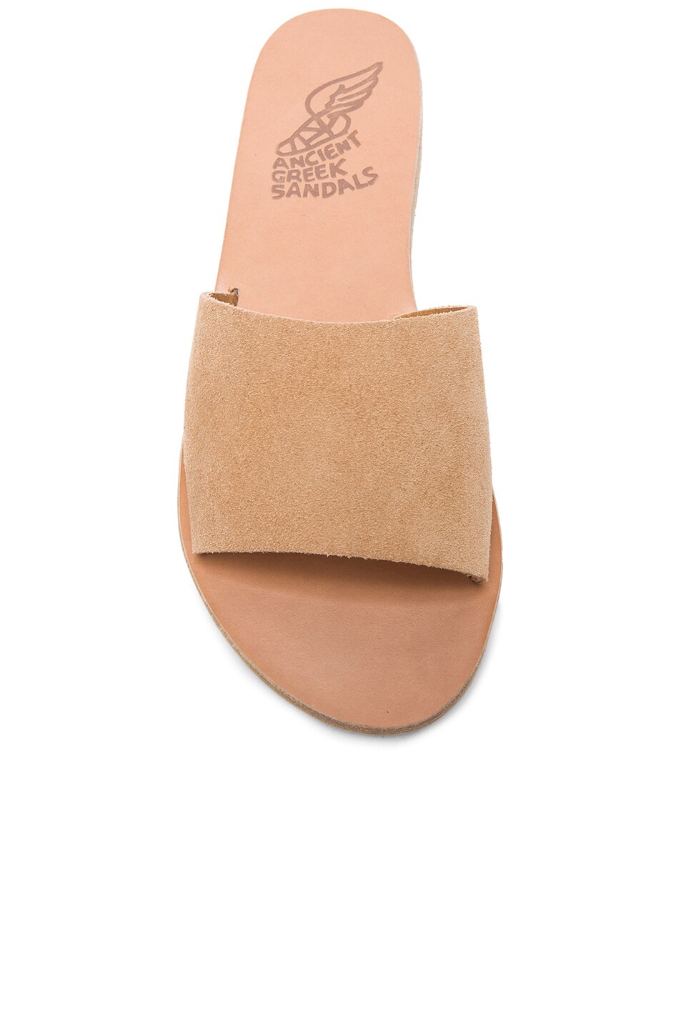 Image 4 of Ancient Greek Sandals Taygete Suede Sandals in Beige
