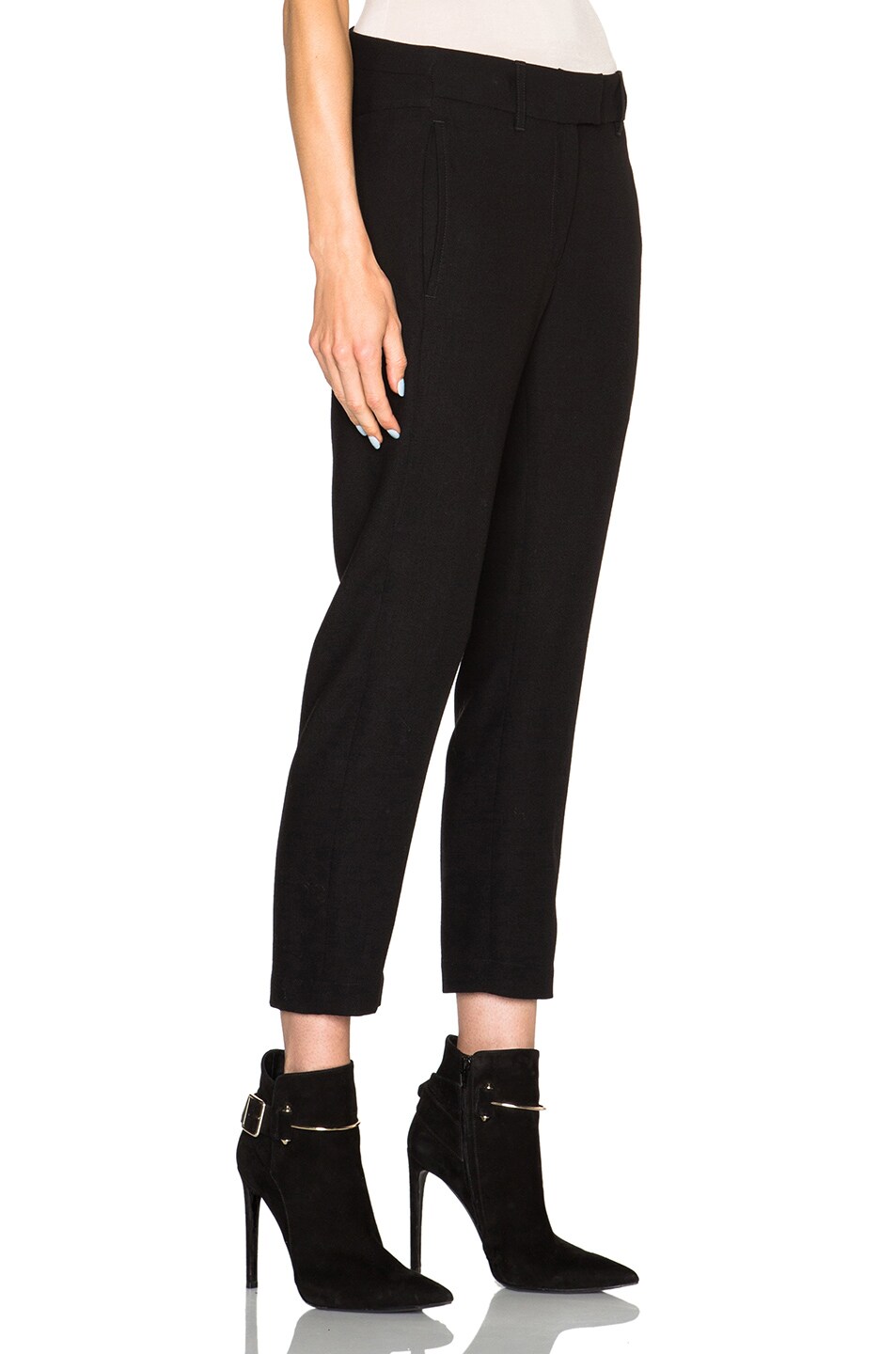 ANN DEMEULEMEESTER Cropped Trousers