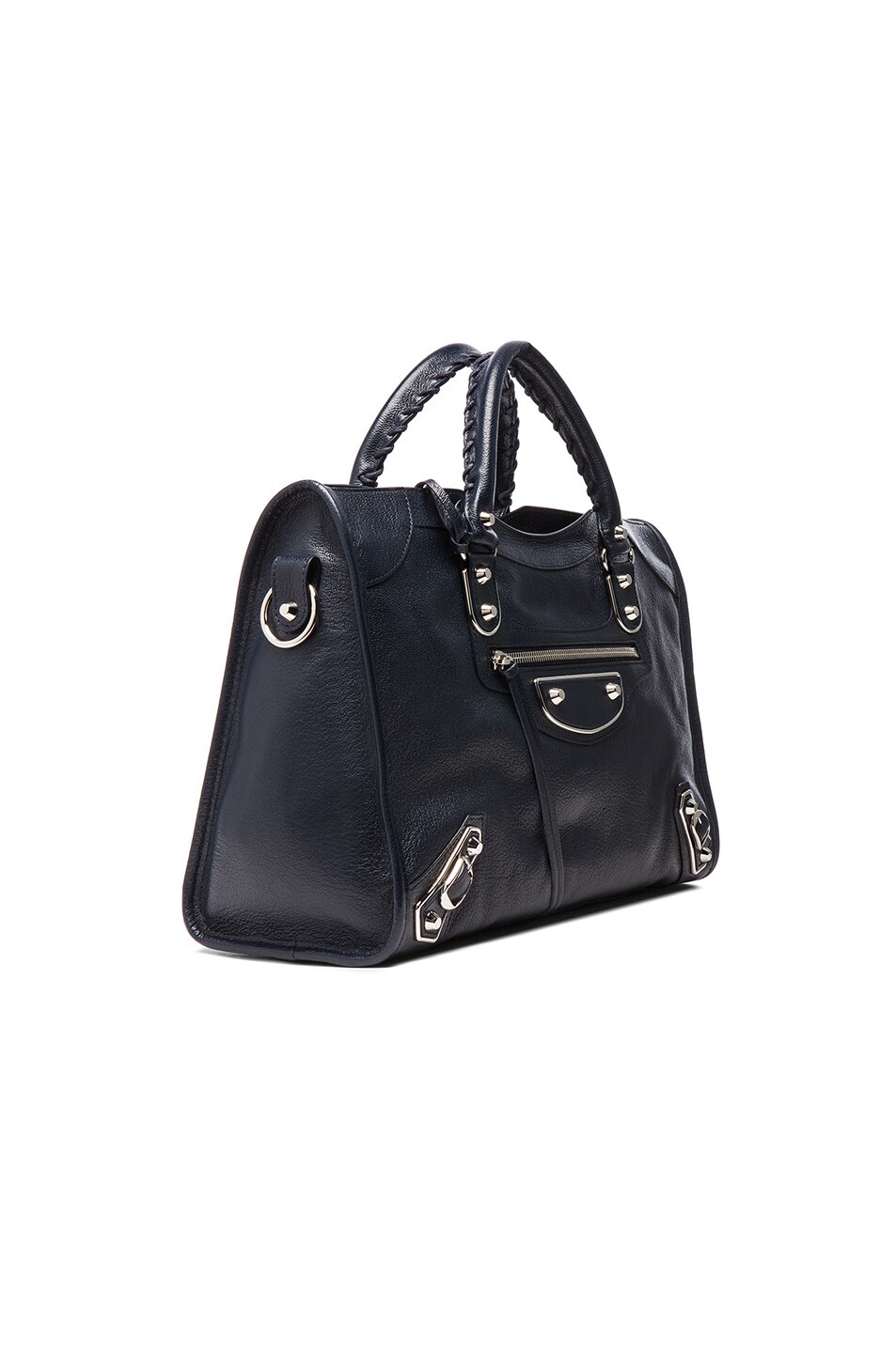 BALENCIAGA Metallic Edge City with Nickel Hardware