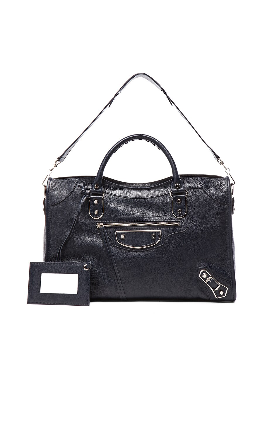 BALENCIAGA Metallic Edge City with Nickel Hardware