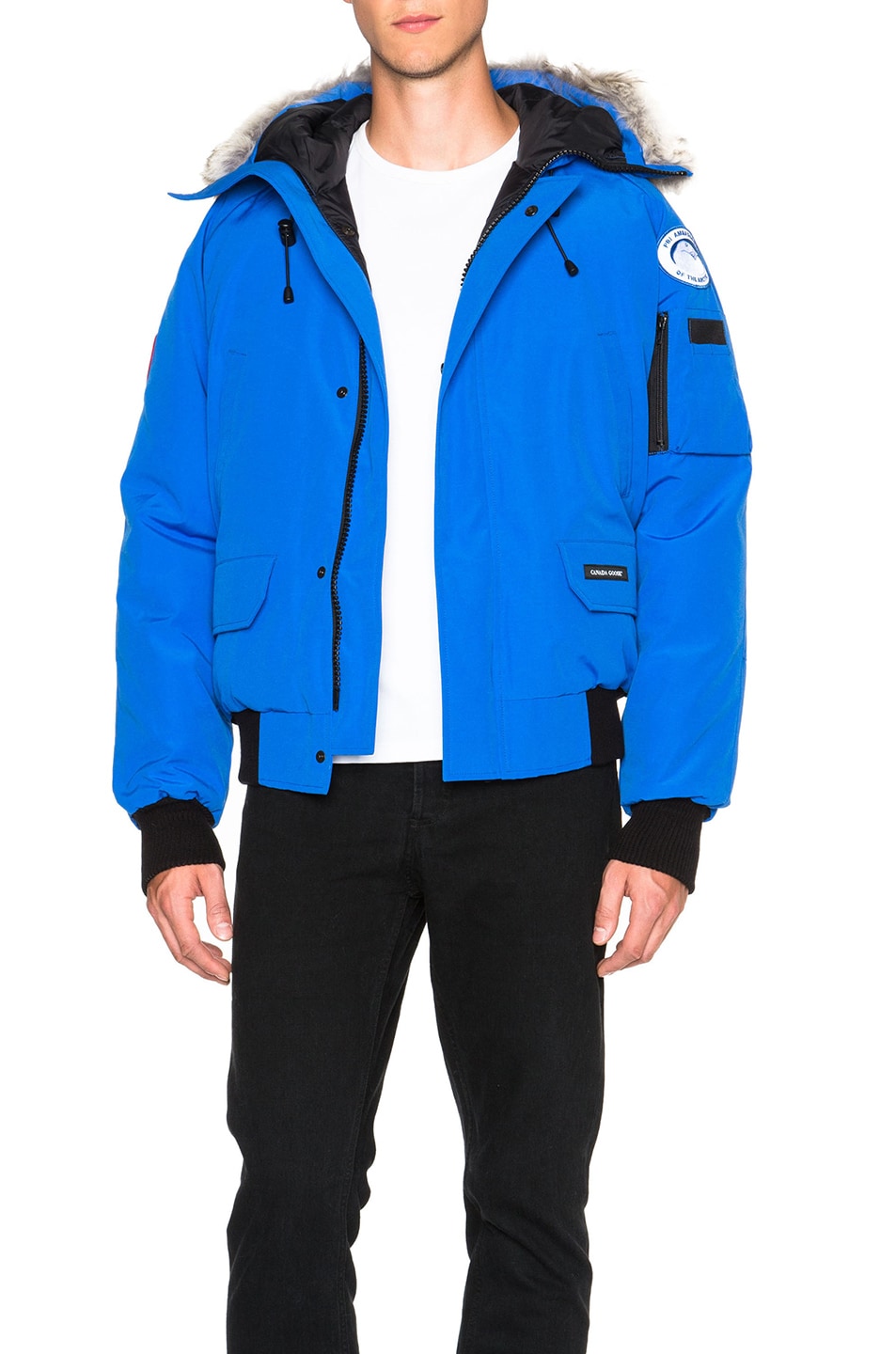 Image 1 of Canada Goose PBI Chilliwack Poly-Blend Bomber in Blue