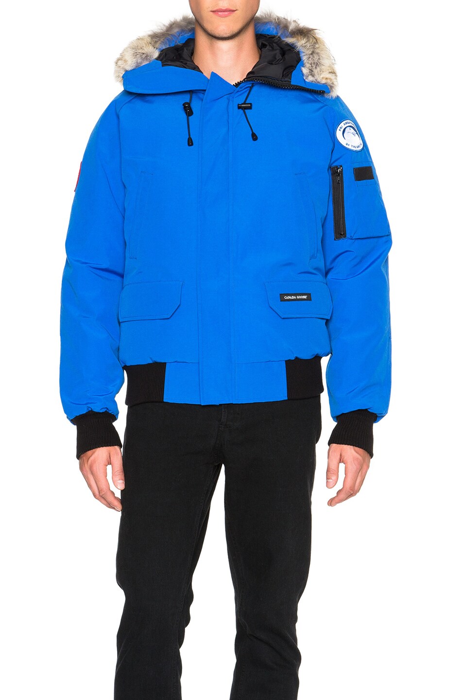 CANADA GOOSE Blue Down Pbi Chilliwack Jacket | ModeSens