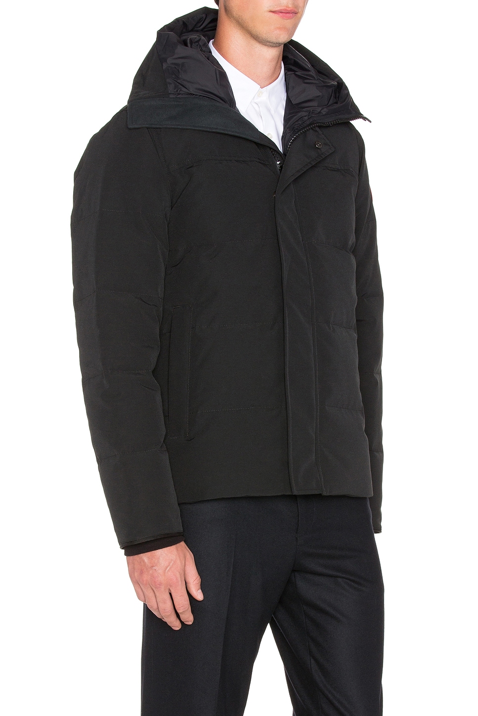 CANADA GOOSE Macmillan Quilted Shell Hooded Down Parka in Black | ModeSens