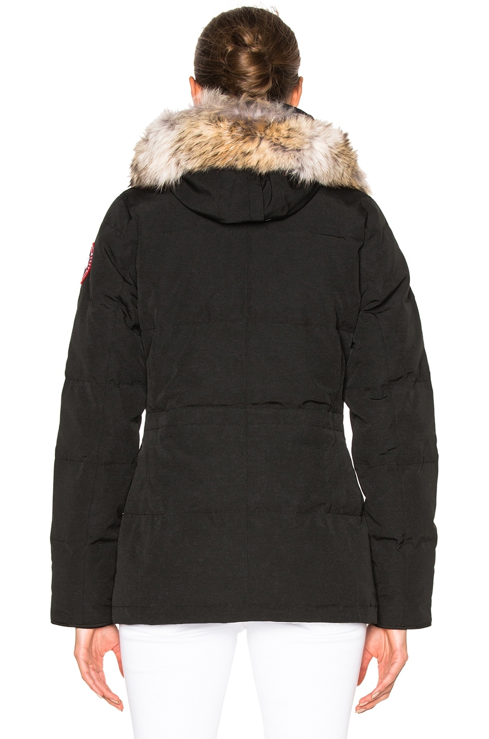 CANADA GOOSE Chelsea Parka With Coyote Fur, Black | ModeSens