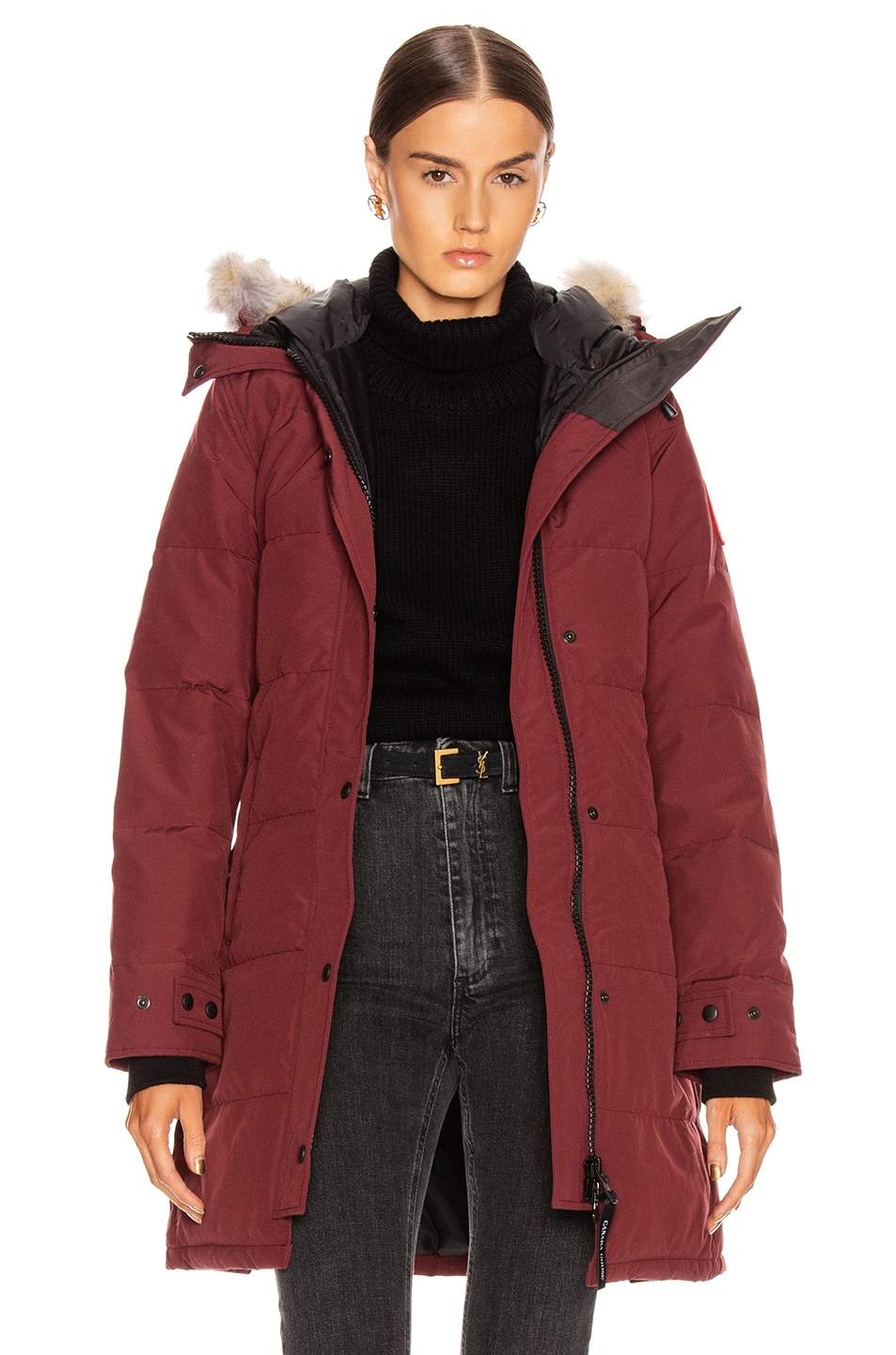 Image 1 of Canada Goose Shelburne Parka in Redwood