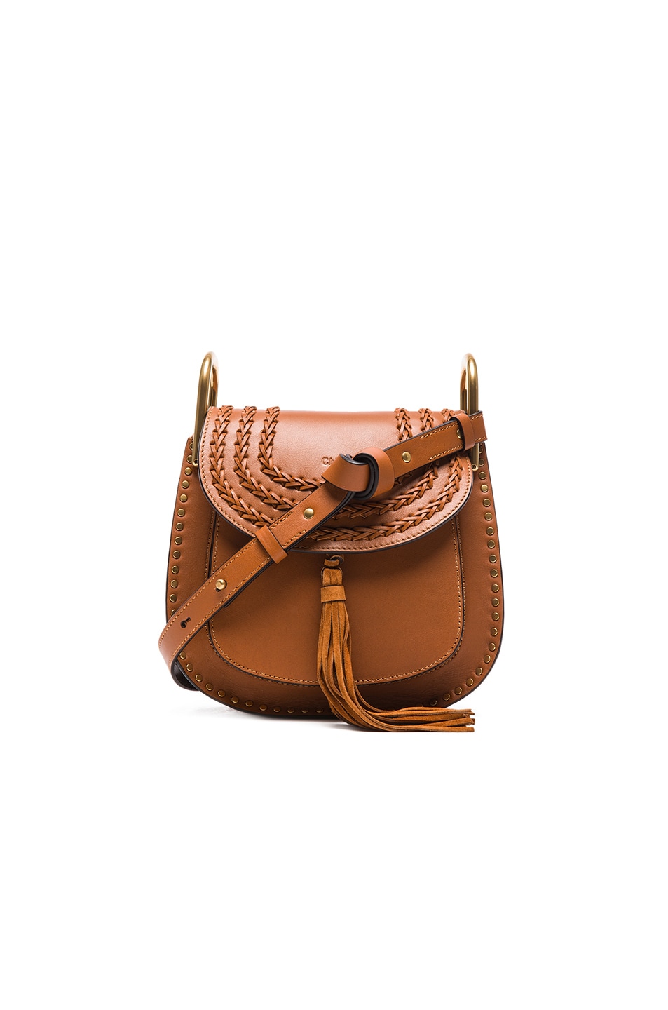 fake chloe handbags - Chloe Small Hudson Braided Leather Bag in Caramel | FWRD