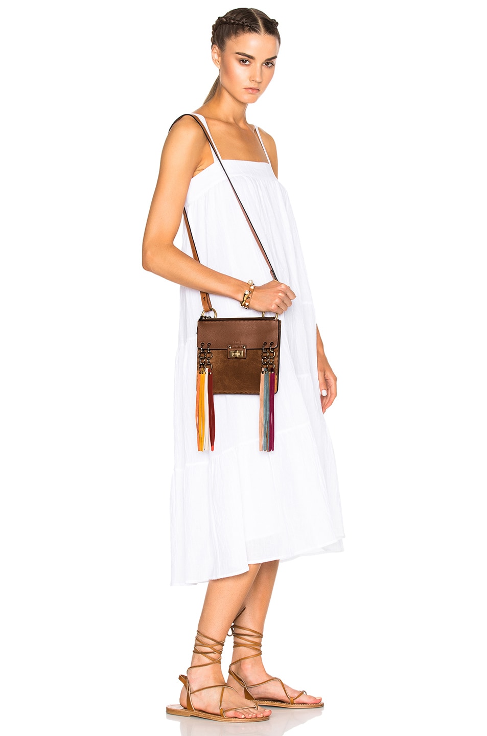 Chloe Small Jane Bag in Caramel | FWRD