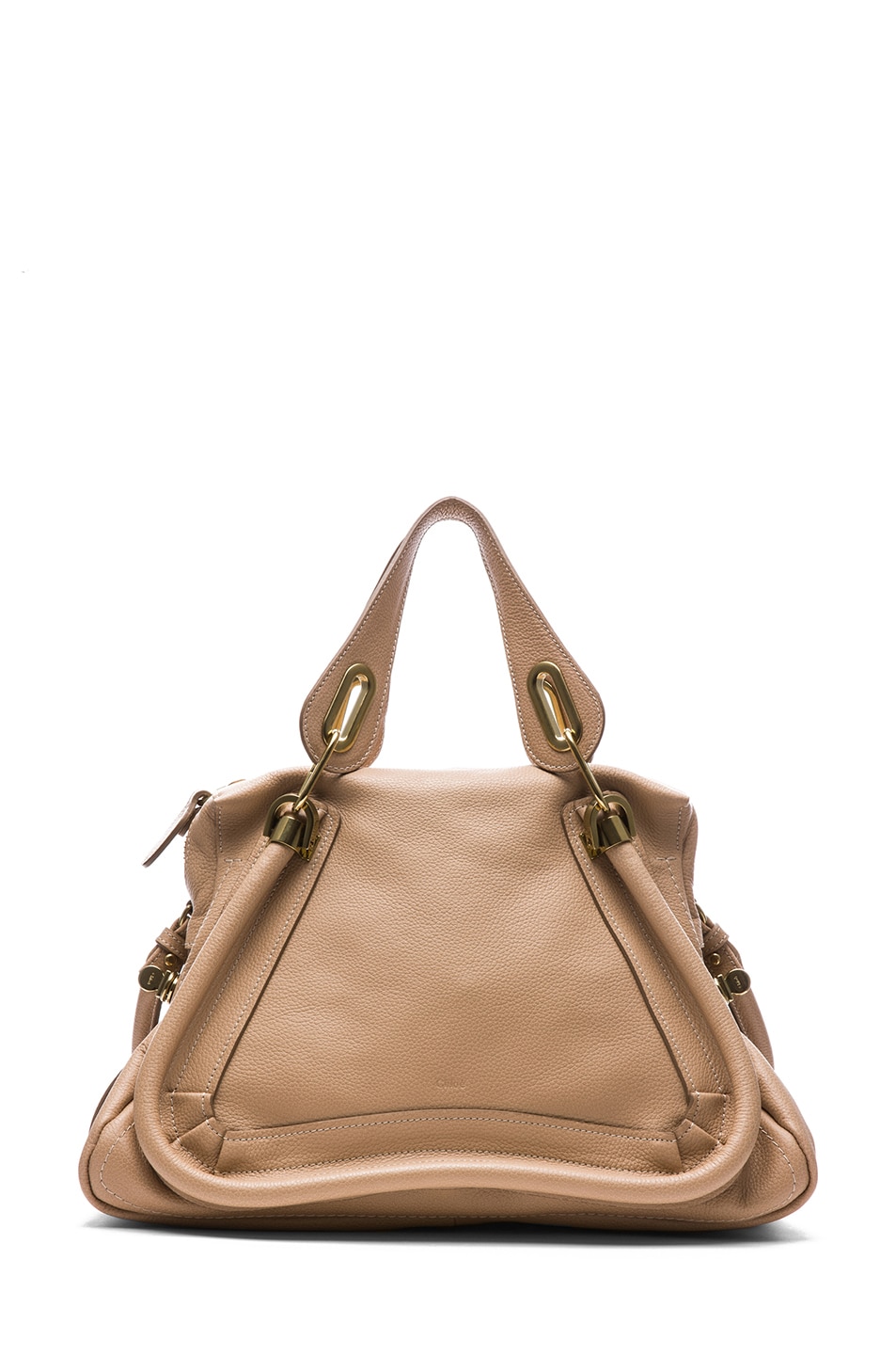 Chloe Medium Paraty Shoulder Bag in Biscotti Beige | FWRD  