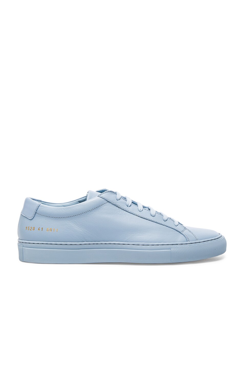COMMON PROJECTS Original Achilles Leather Sneakers in Powder Blue ...