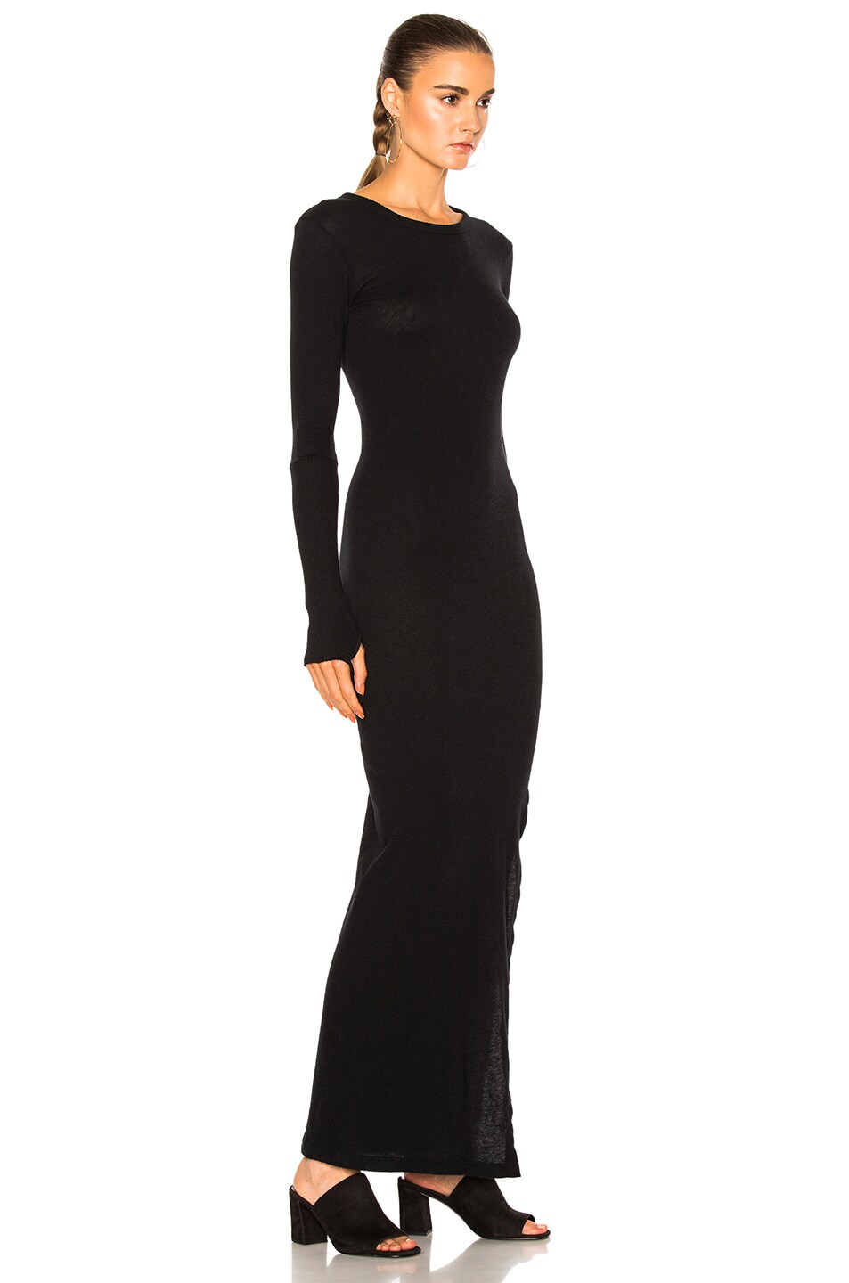 ENZA COSTA Long Sleeve Maxi Dress