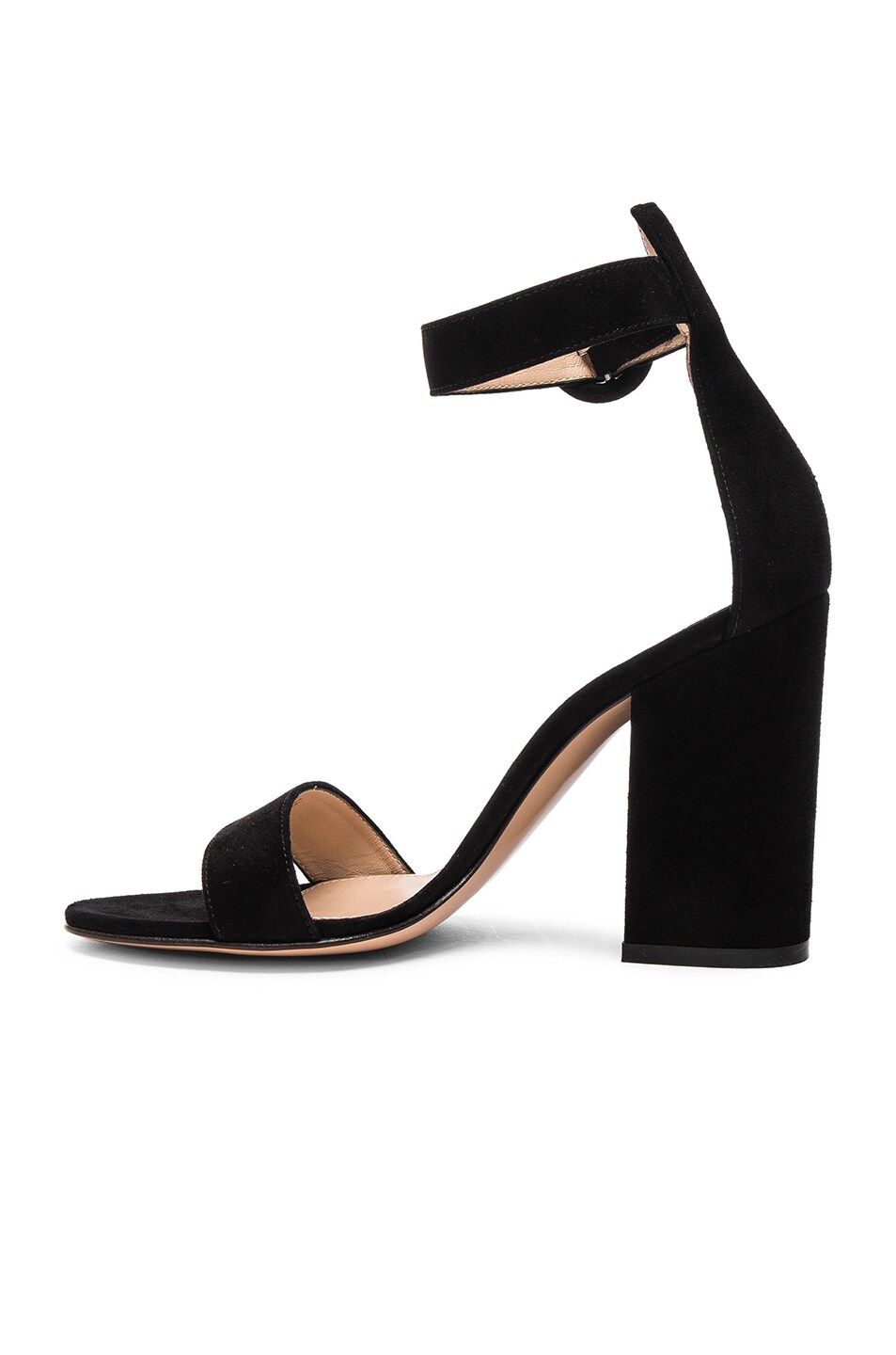Glamorous Wide Fit | Glamorous Wide Fit Navy Barely There Block Heeled Sandals | Sandals heels 