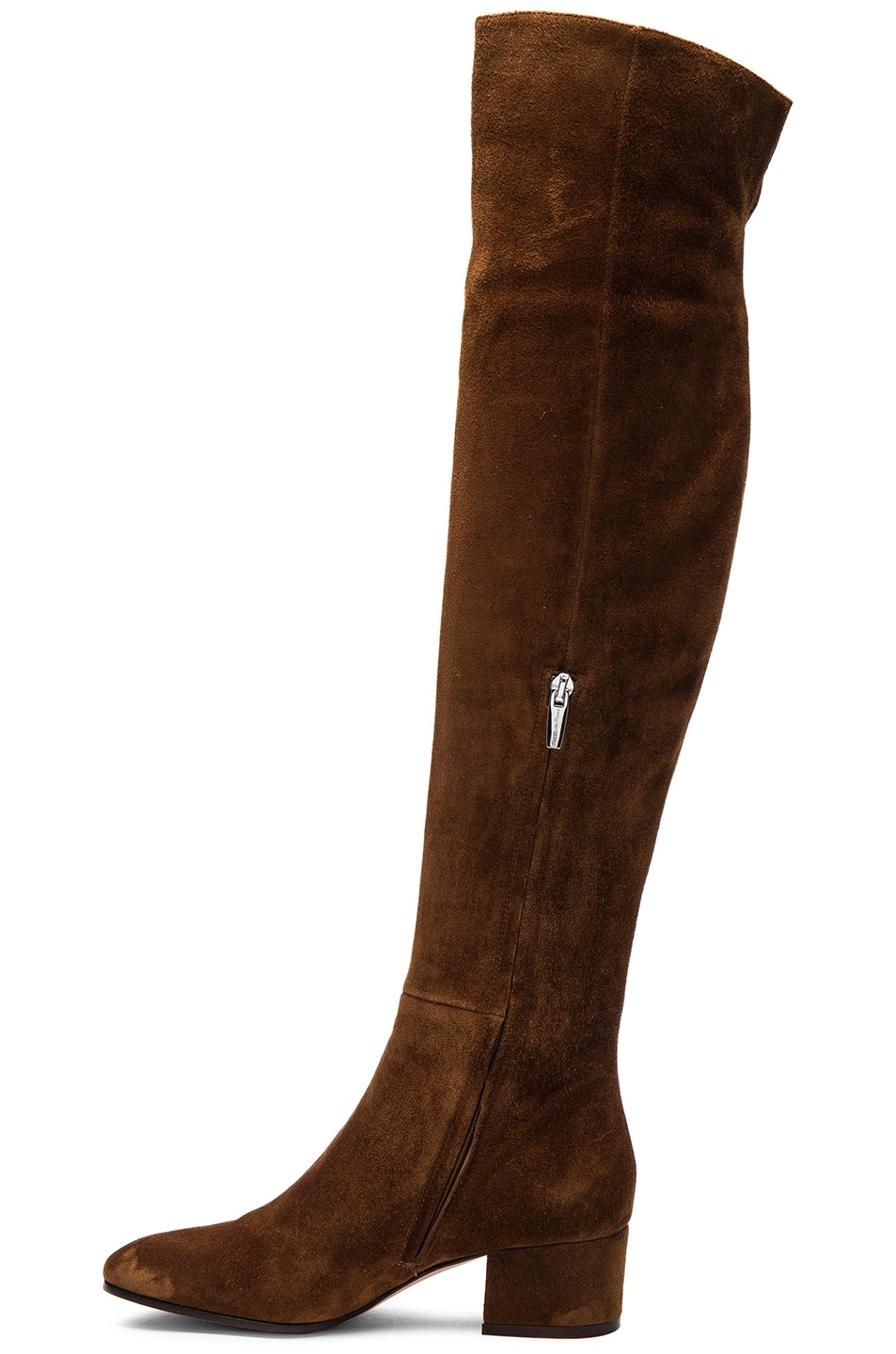 GIANVITO ROSSI Suede Over The Knee Boots in Texas | ModeSens