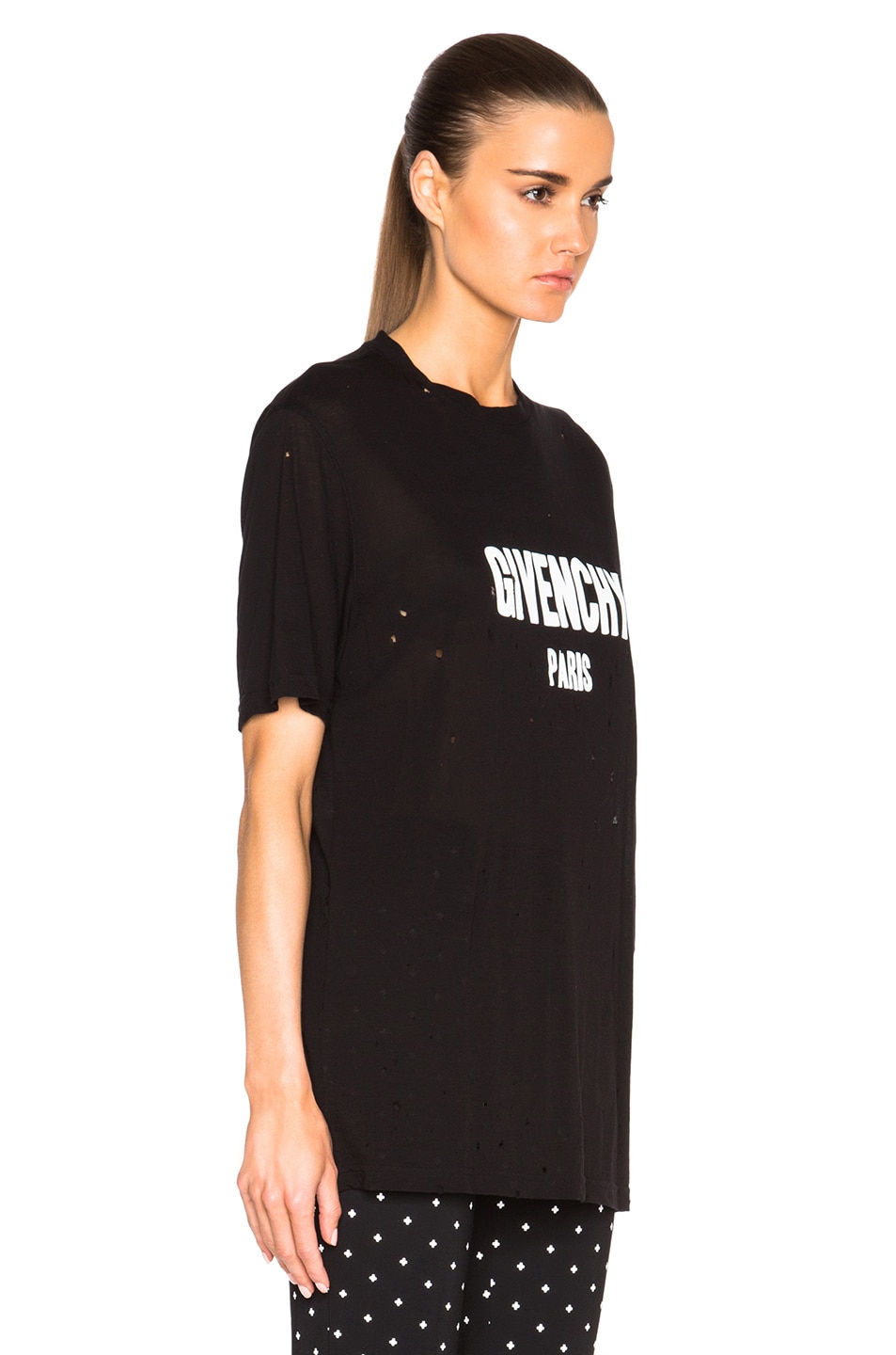 givenchy destroyed tshirt