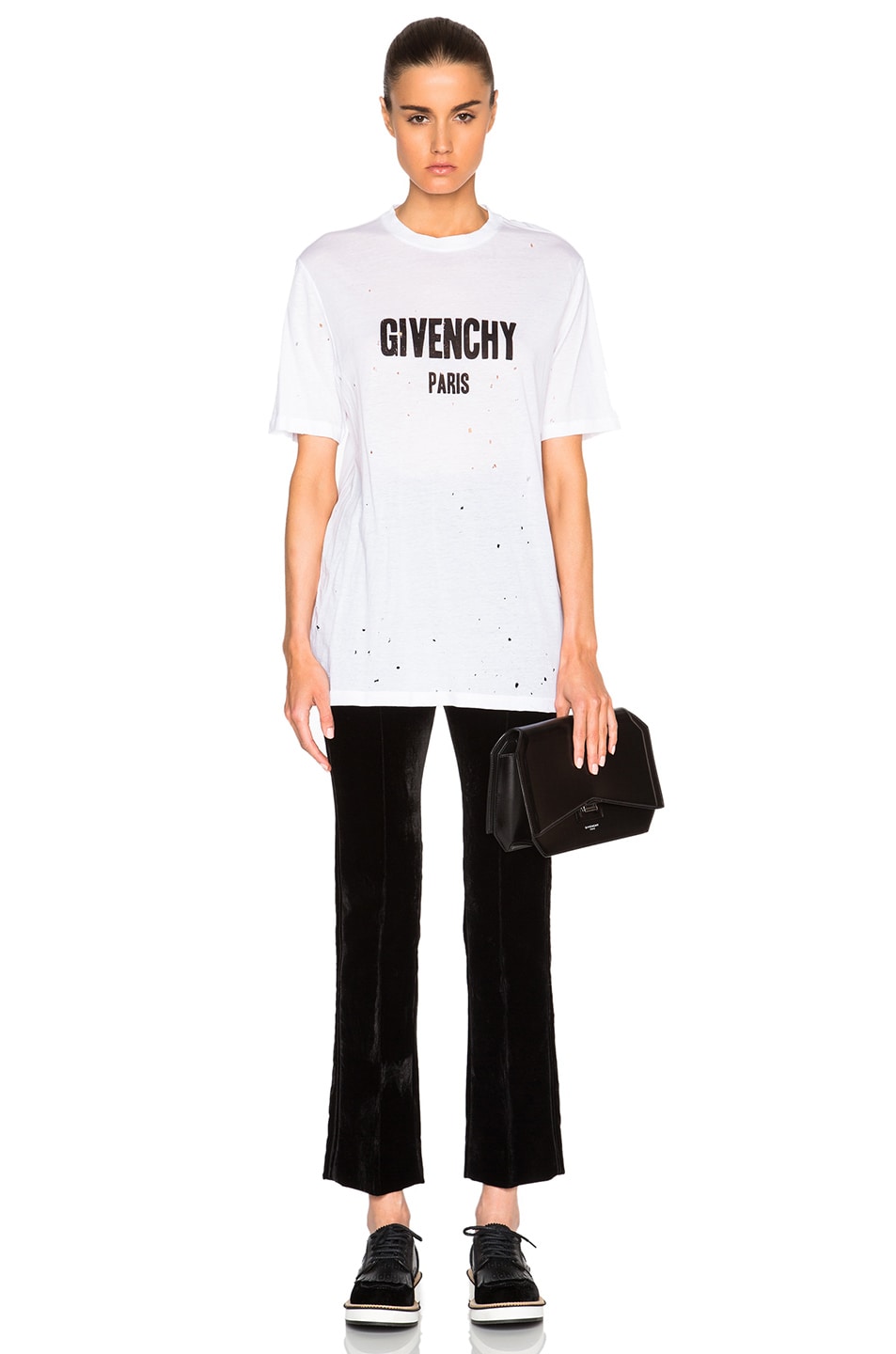 GIVENCHY Short Sleeve Tee, White | ModeSens