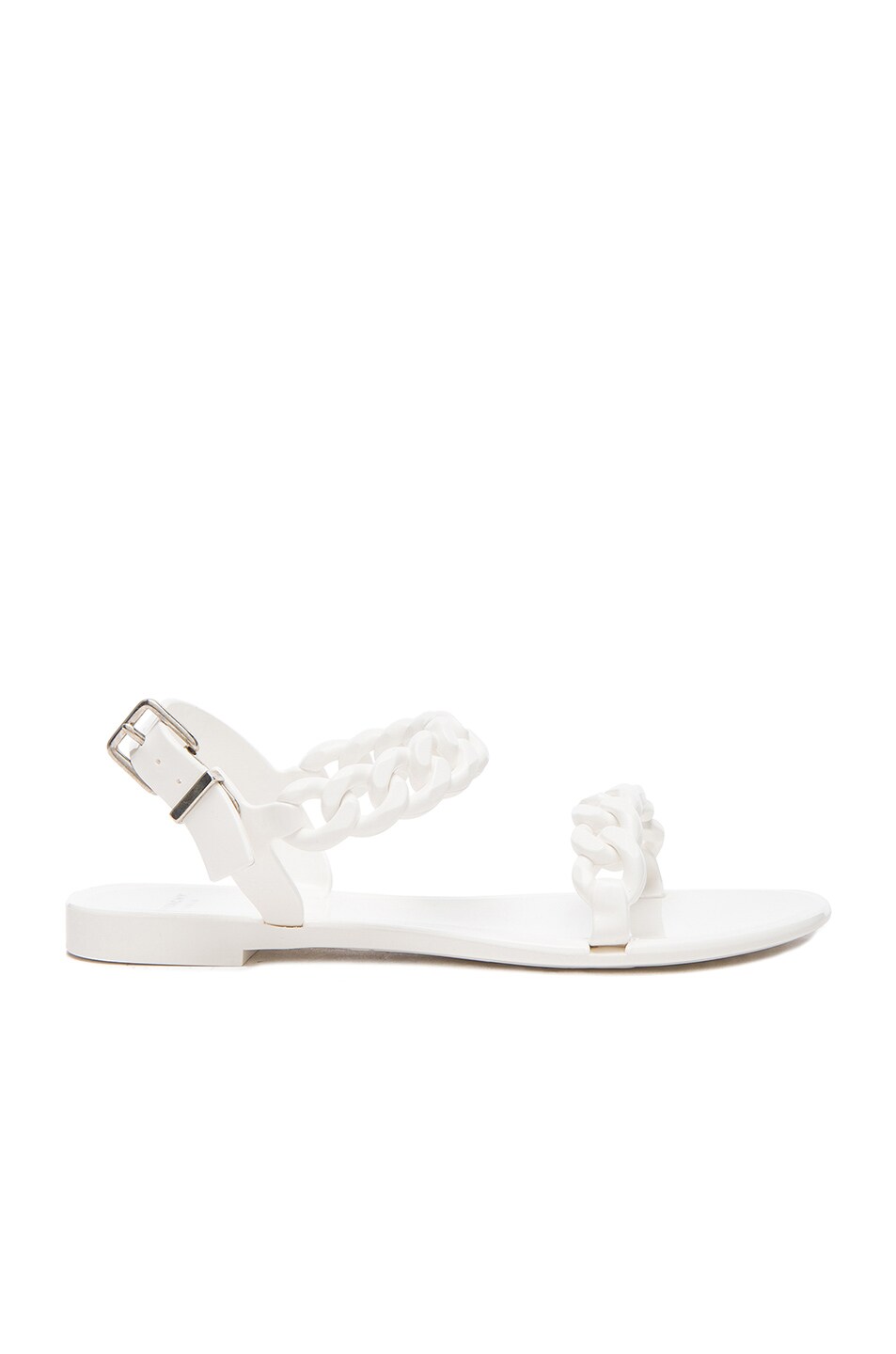 GIVENCHY Jelly Chain Link Flat Sandal