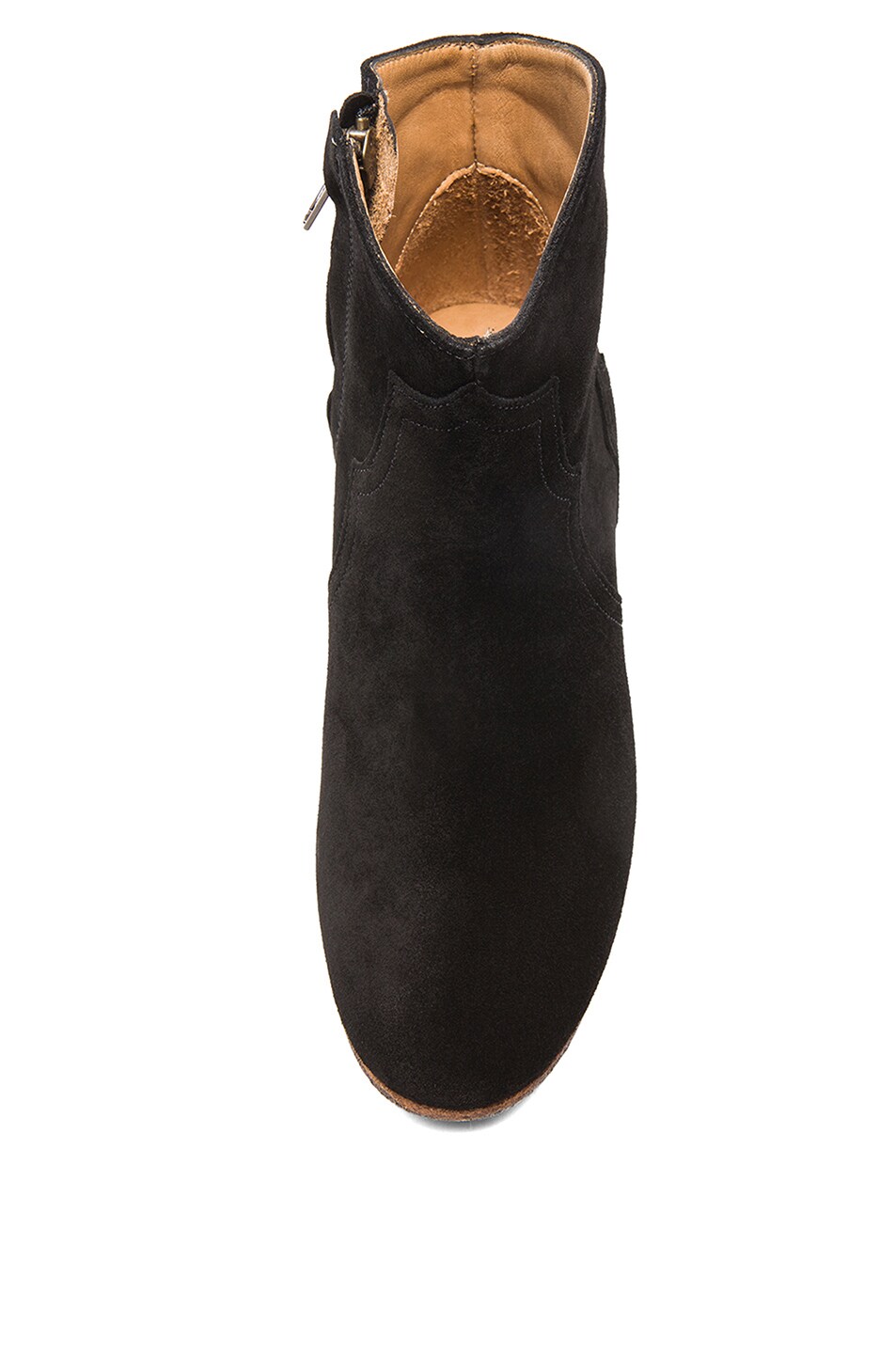 ISABEL MARANT Dicker Calfskin Velvet Leather Boots