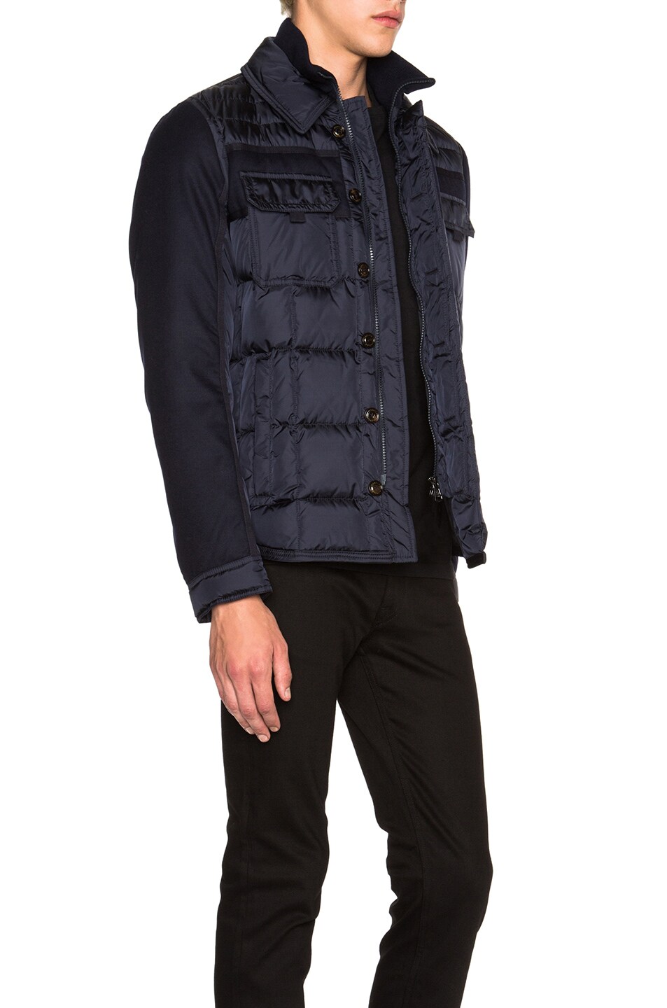 moncler blais jacket in navy modesens moncler blais jacket in navy modesens