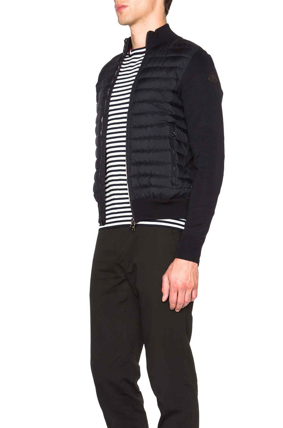maglia tricot cardigan moncler