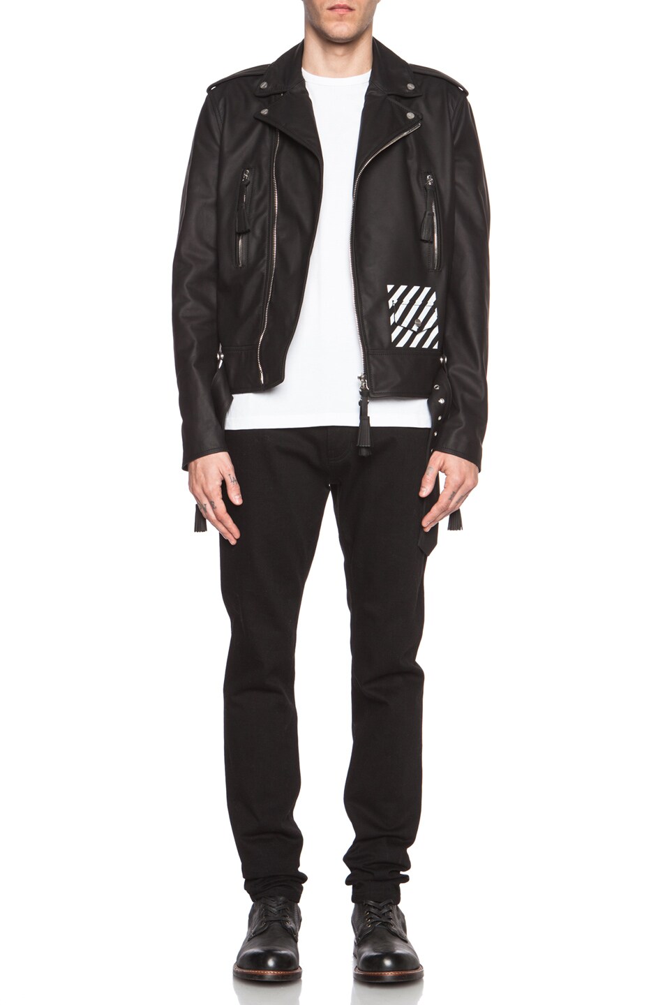 Off White Leather Jacket Mens White Leather Jacket Harley Davidson Womens Spring Brook Two Way Zipper Off