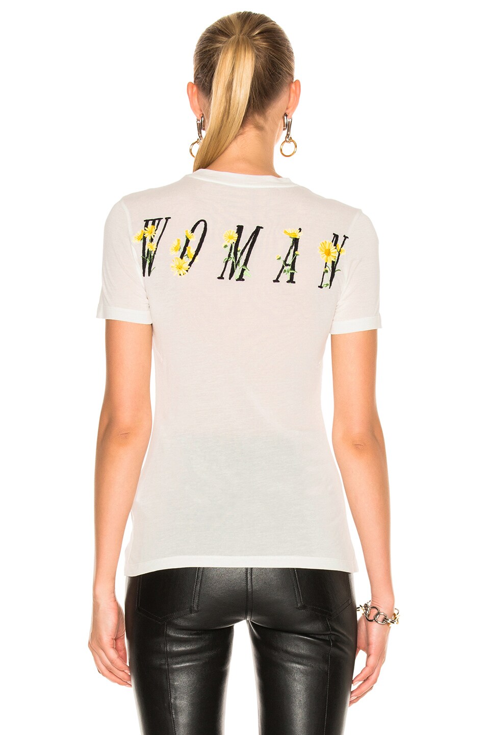 OFF-WHITE Daisy Woman Tiny Tee | ModeSens