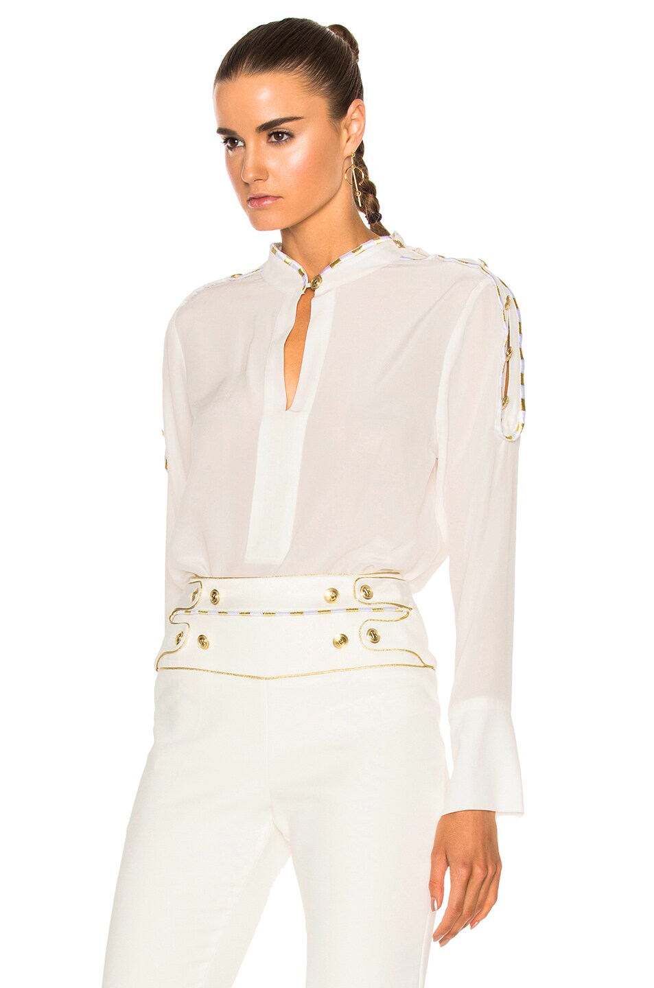 balmain blouse