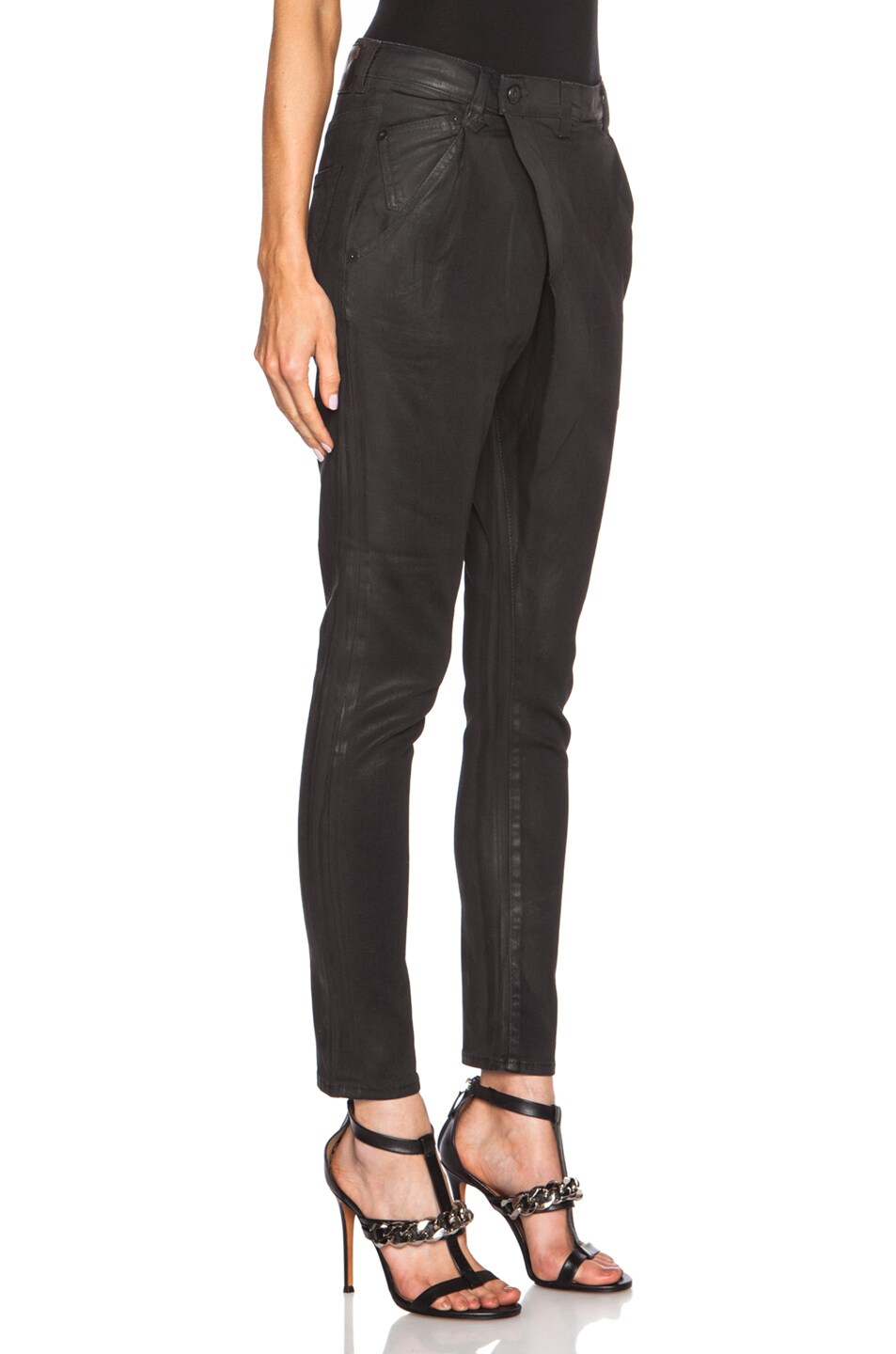 x waxed r13 jeans over Jeans Waxed Over Waxed Black   in Black R13 X ModeSens