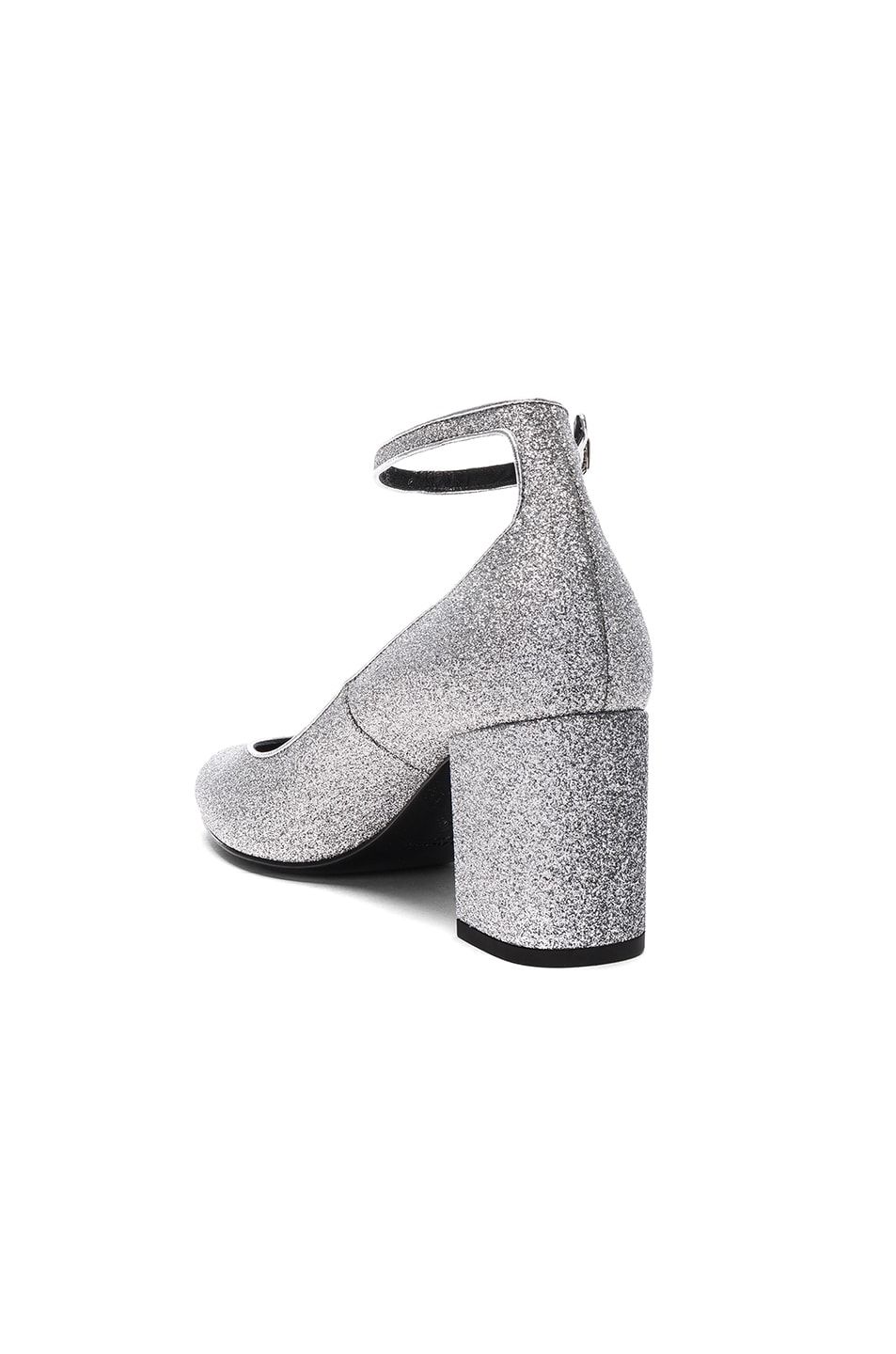 saint laurent ankle strap pump
