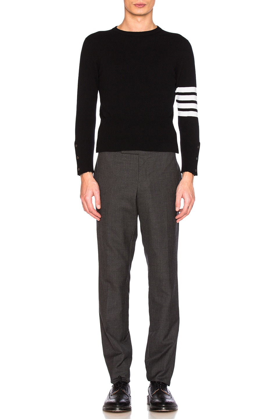 thom browne cashmere sweatpants