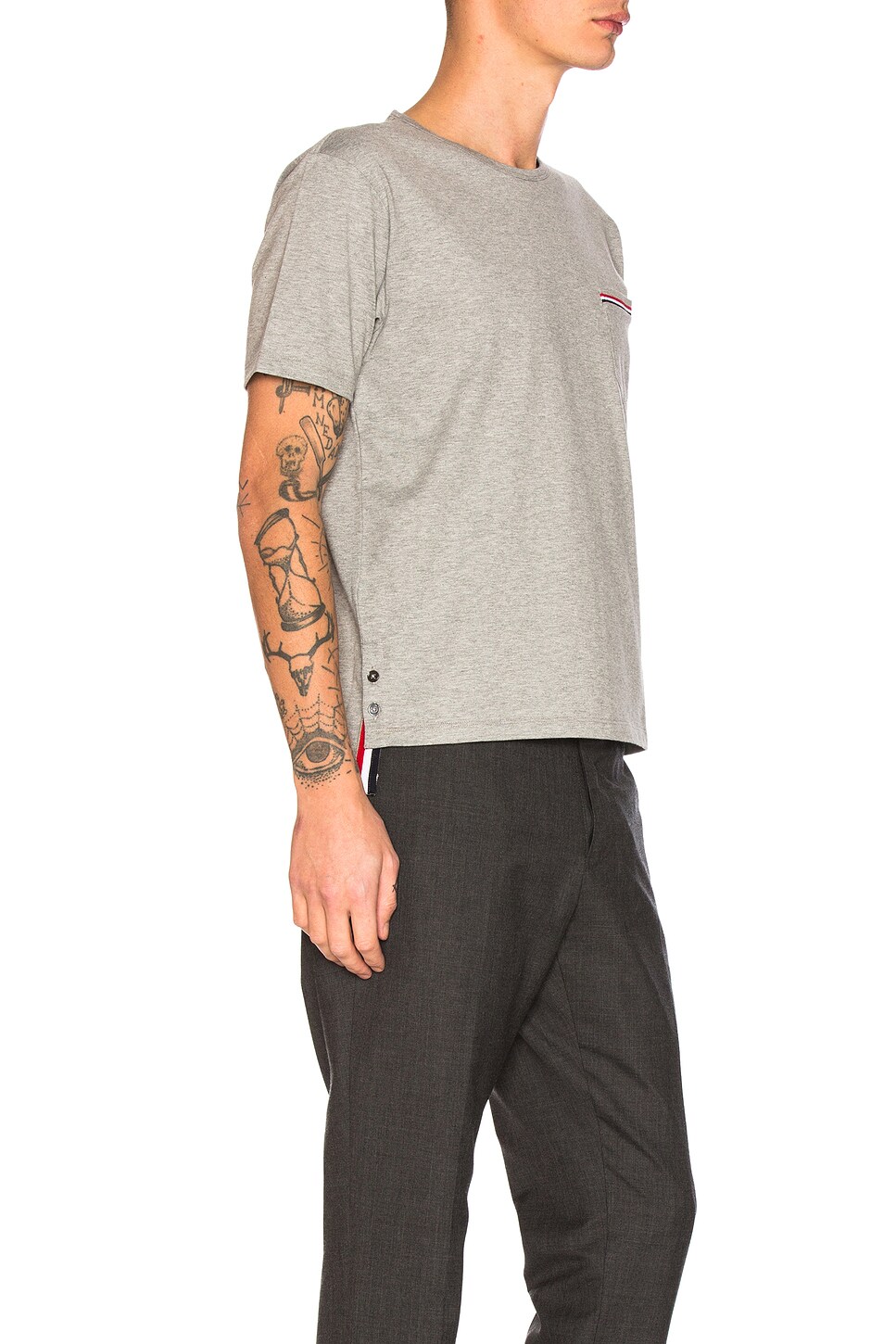 thom browne pocket tee