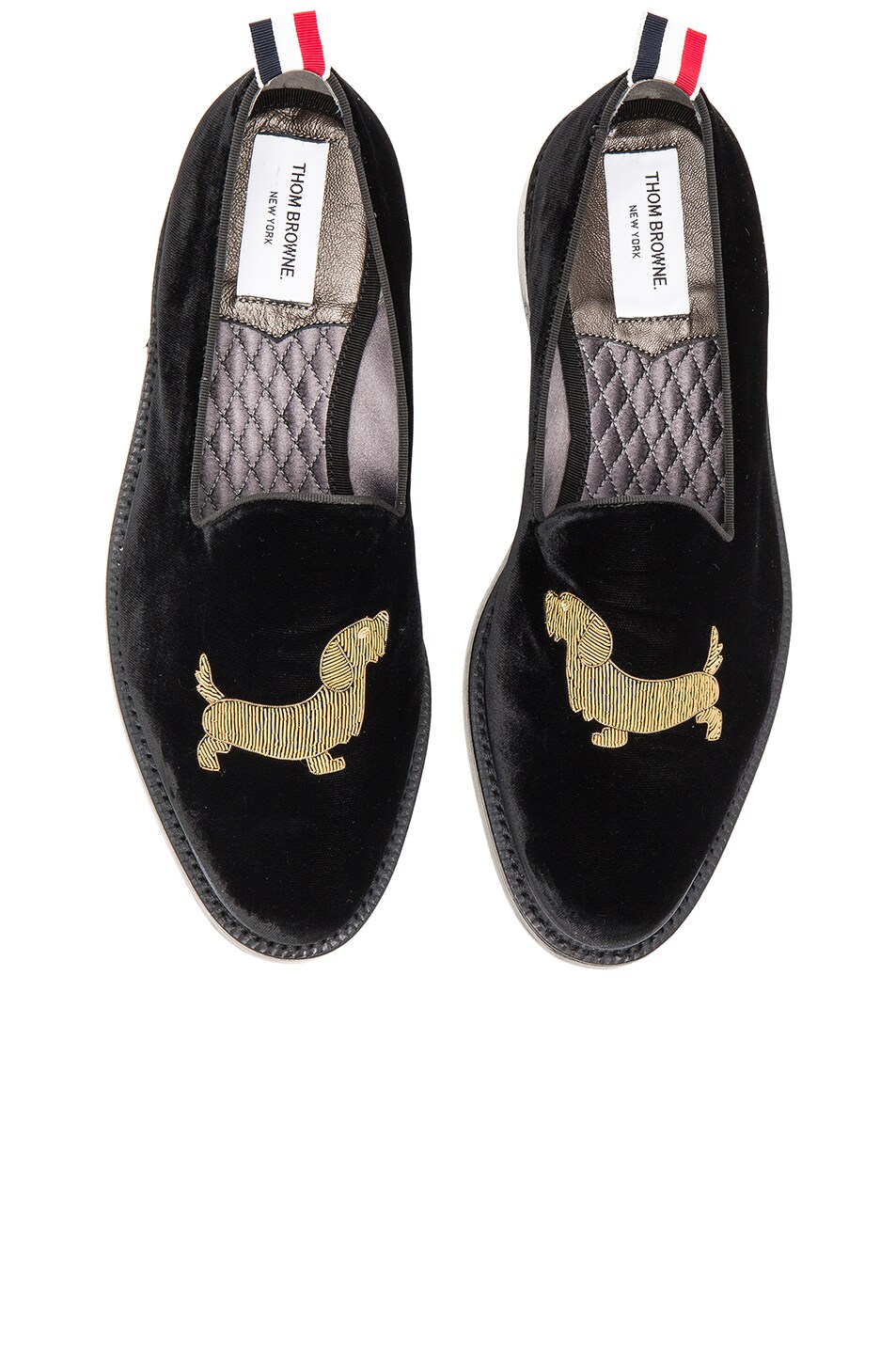 paxton bullion velvet slipper