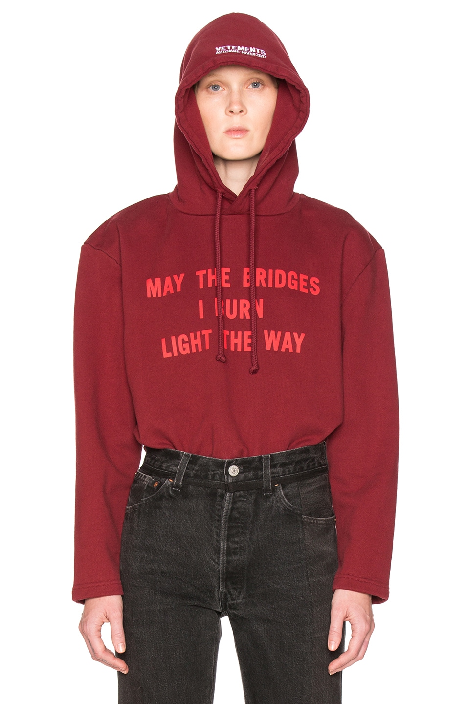 may the bridges i burn light the way hoodie