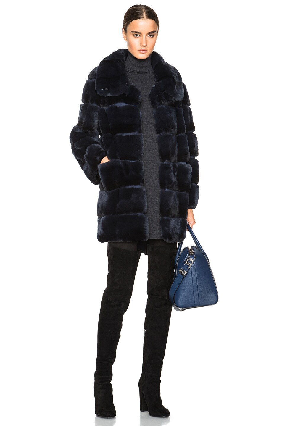 yves salomon mink jacket