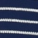 Navy & White Stripe