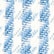 color: Blue White Houndstooth