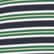 color: Navy & Green Stripe
