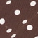 color: Brown & White Dot