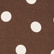 color: Chocolate Brown Polka Dot