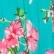 color: Hibiscus Bouquet Teal
