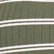 White & Olive Stripe Rib