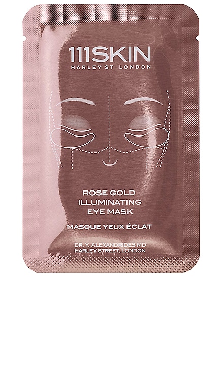 Rose Gold Illuminating Eye Mask 8 Pack 111Skin $105 