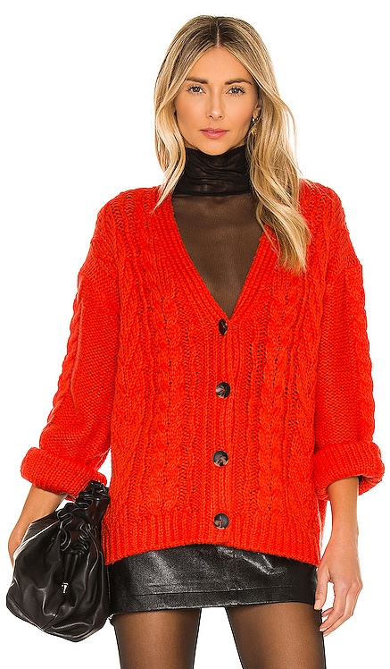 taletha cable cardigan