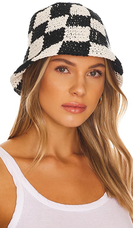 Crochet Checkered Bucket Hat 8 Other Reasons