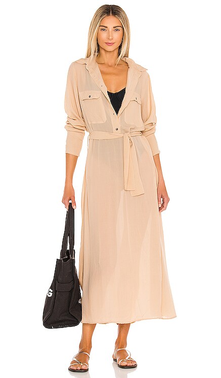 Georgia Tencel Dress ACACIA $242 