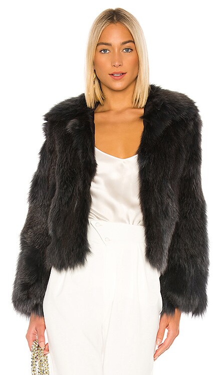 Fox Fur Jacket Adrienne Landau